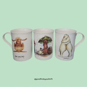 Set of 3 Royale Stratford Coffee-Tea Mug